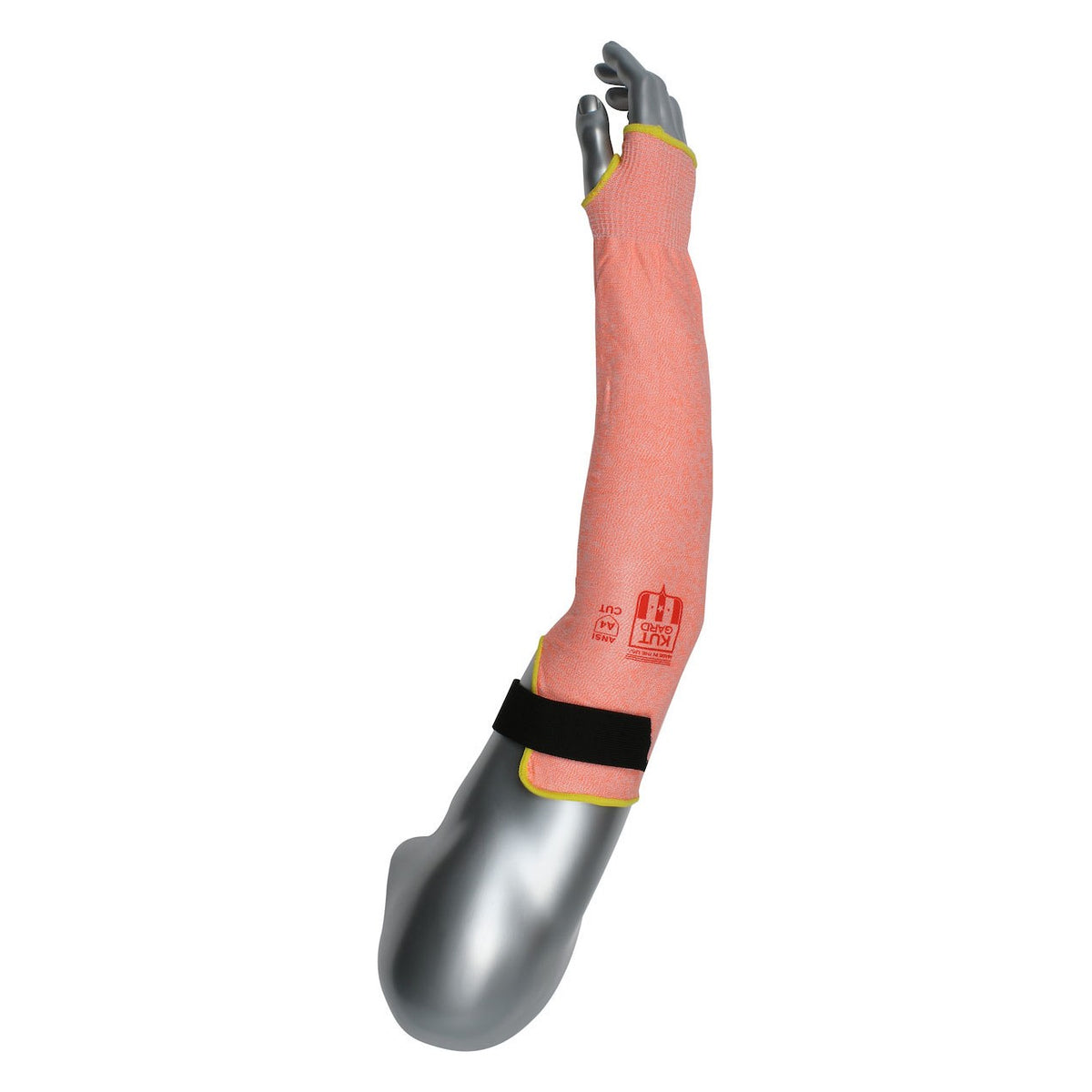 Kut Gard 20-S13ATA/PE4HVOTVEL ATA Technology, HPPE, 13 Gauge, ANSI A4 Sleeve with Top of Arm Hook and Loop Closure
