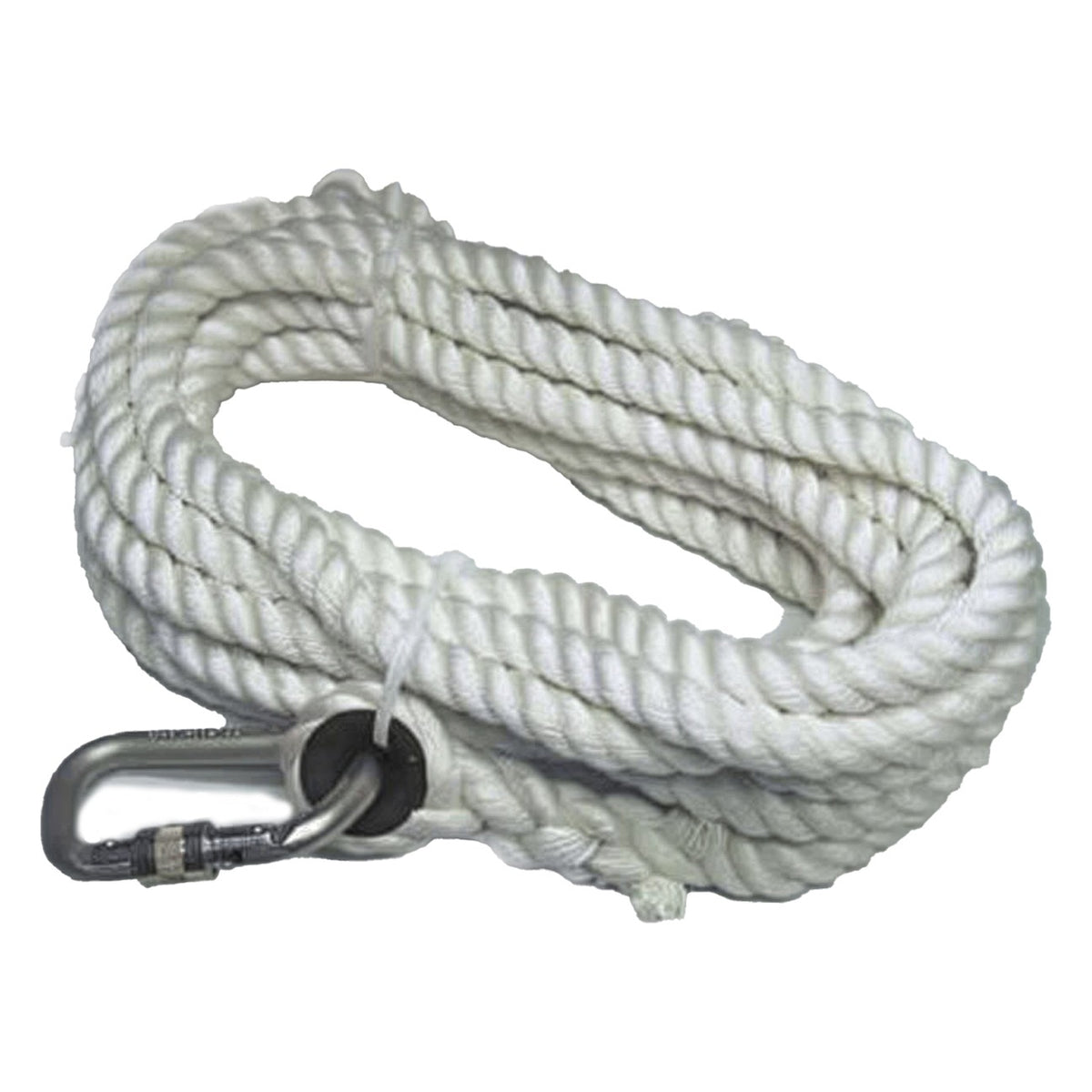 Miller 201RLS-2-Z7 5/8" Diameter Nylon Rope Lifeline with Locking Snap Hooks