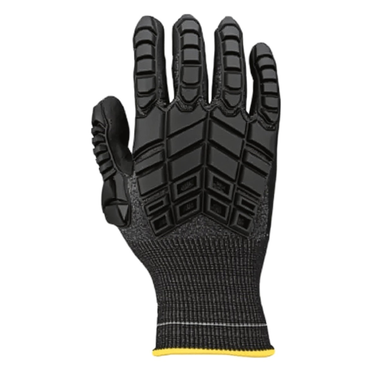 Boss 2332275N Seamless Knit Engineered Yarn Glove with Impact Protection and Nitrile Foam Grip on Palm & Fingers