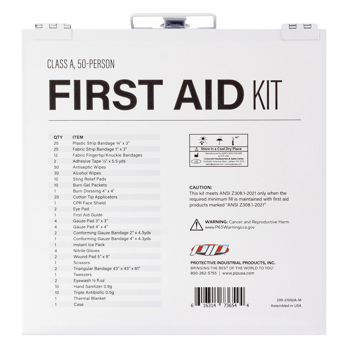 PIP 299-21050A-M ANSI Class A Aid Kit - 50 Person - view 3