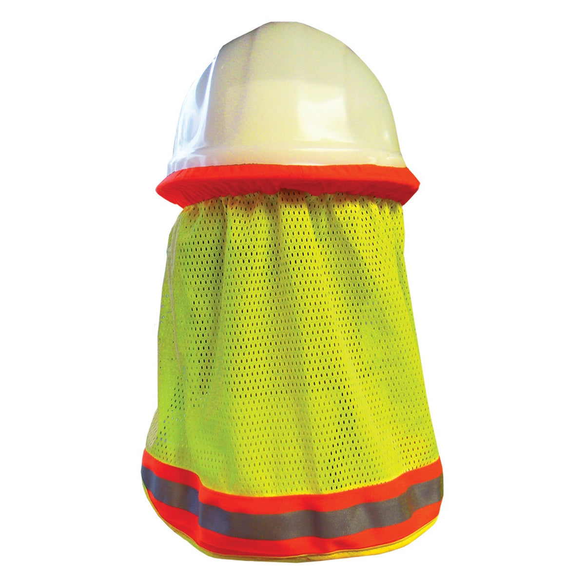 Reflective Apparel 809ST-LM-OS Full Brim Hard Hat Visor with Neck Shade