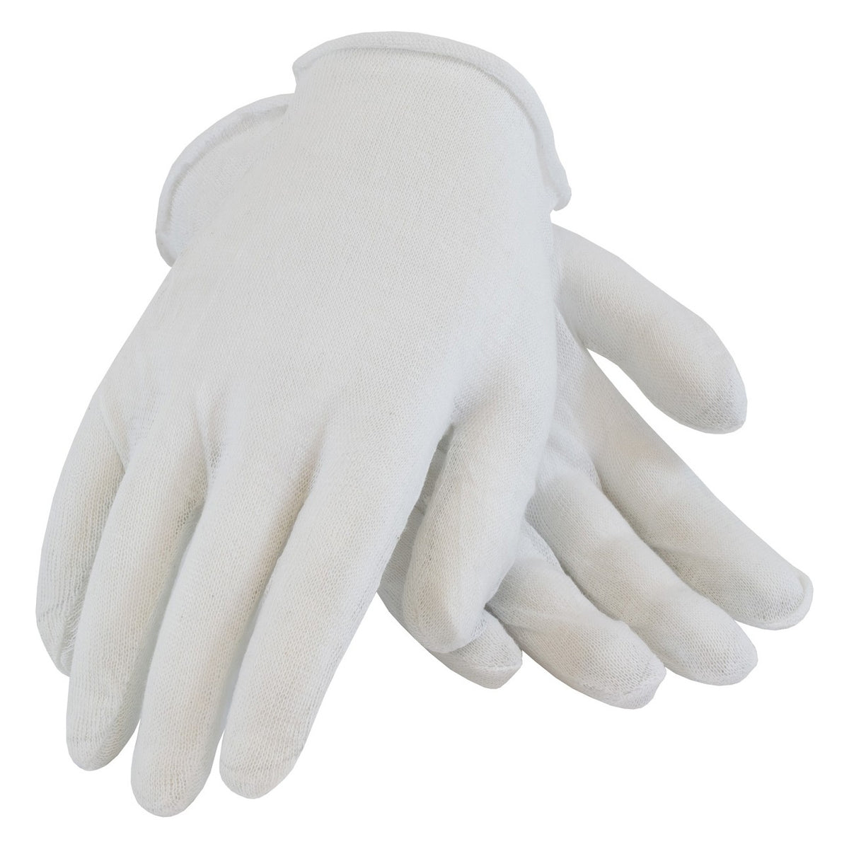 CleanTeam 97-501I Economy, Light Weight Cotton Lisle Inspection Glove with Unhemmed Cuff - Ladies'