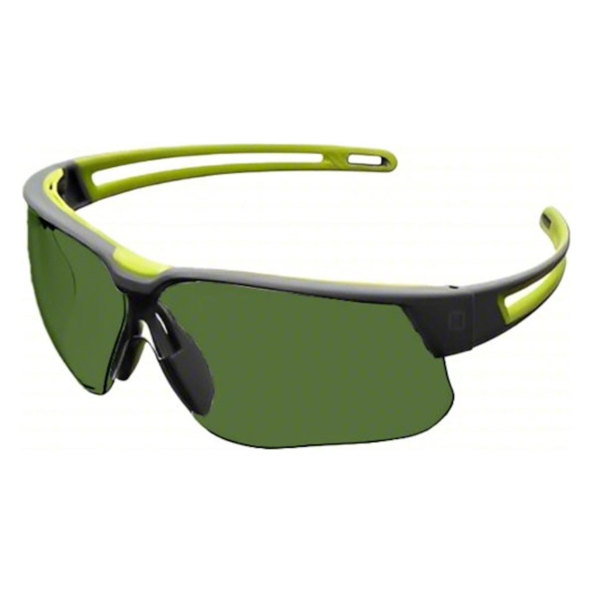 Uvex AS01IR3HS Semi-Rimless Safety Glasses with Black Frame, IR Filter Shade 3.0 Lens and Hydroshield® Coating