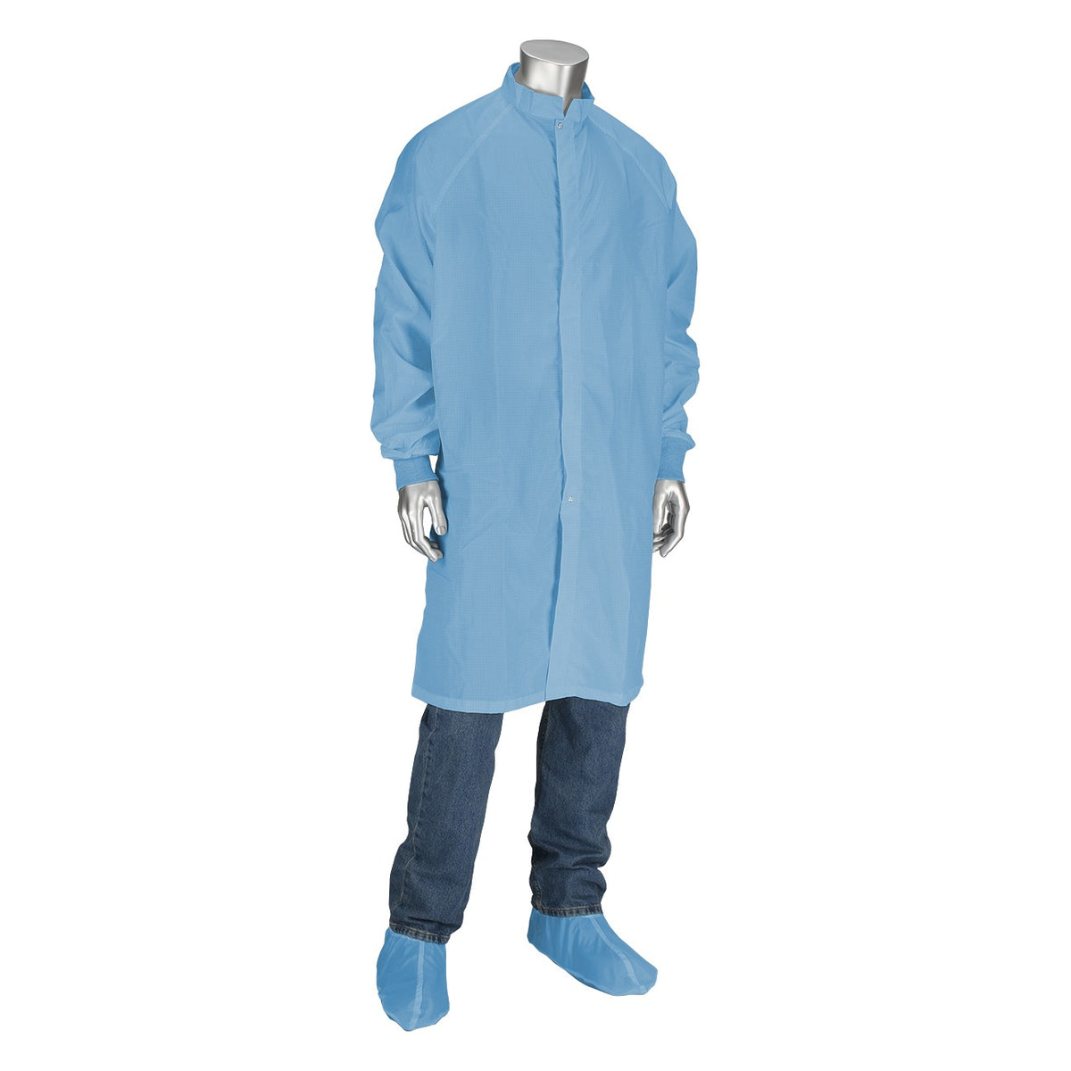 Uniform Technology CFRZC-74LB Altessa Grid ISO 5 (Class 100) Cleanroom Frock