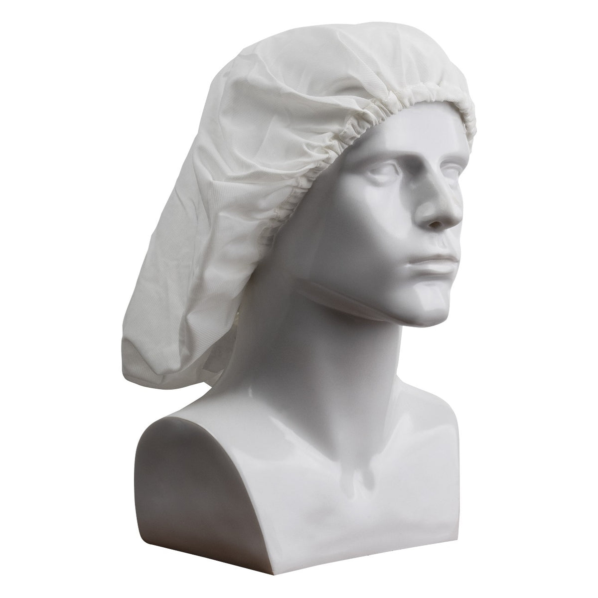 Uniform Technology CHB24-76WH-O/S Antimicrobial Tricot Bouffant