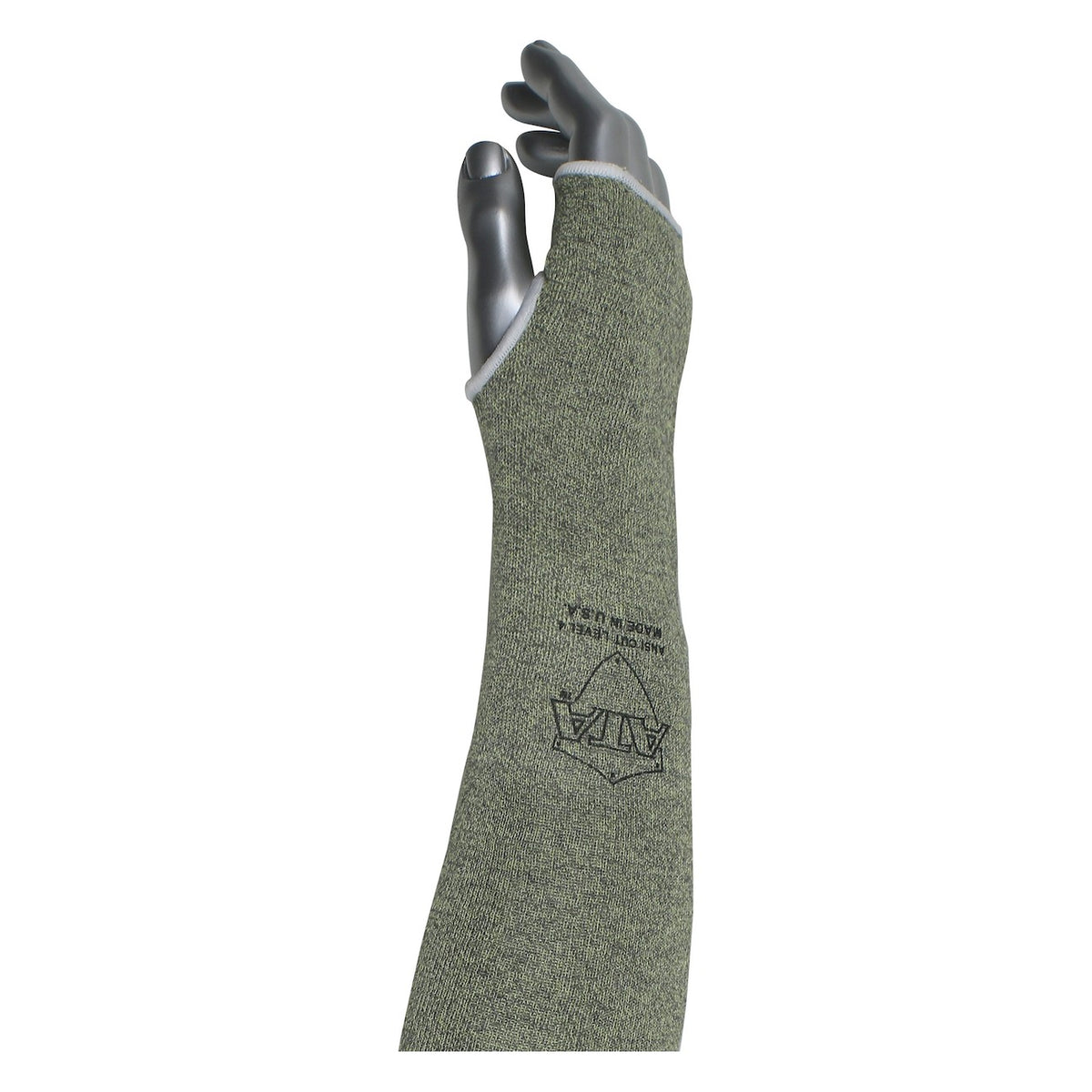 Kut Gard MSATA/HACM-T Single-Ply ATA® Hide-Away™ Blended Sleeve with Sta-Cool™ Plating with Thumb Hole