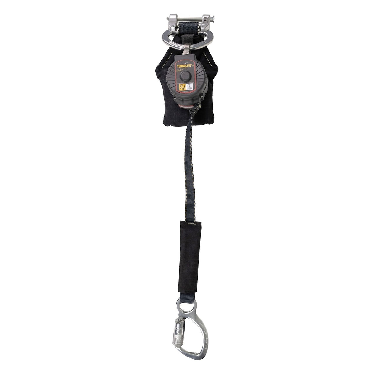 Miller MTL-OAF1-65/6FT Single Arc Rated Personal Fall Limiter with Steel Swivel Locking Snap Hook and Quick-Connect
