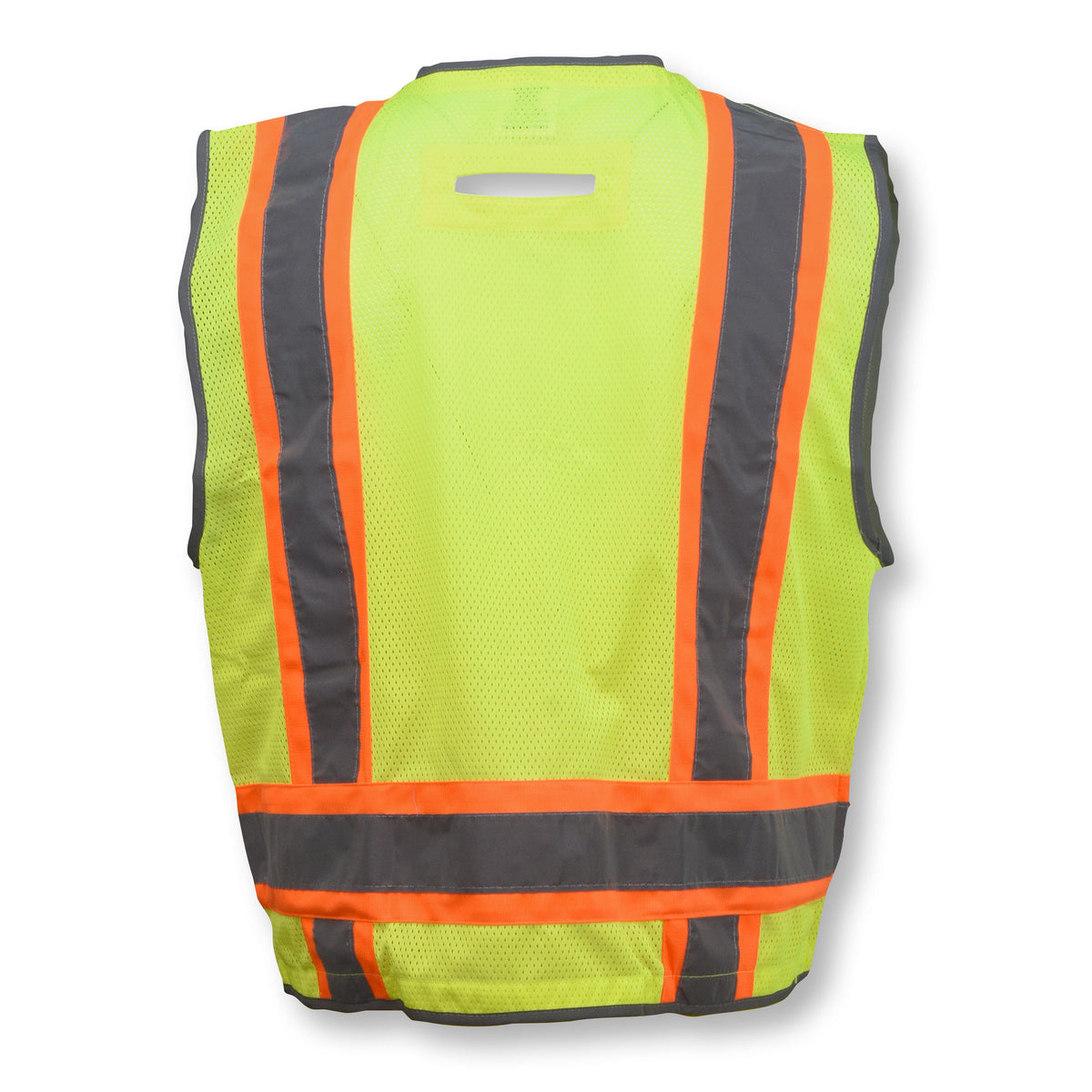 Radians SV6H - Type R Class 2 Heavy Duty Two Tone Mesh Surveyor Vest with Solid Pockets - additional view
