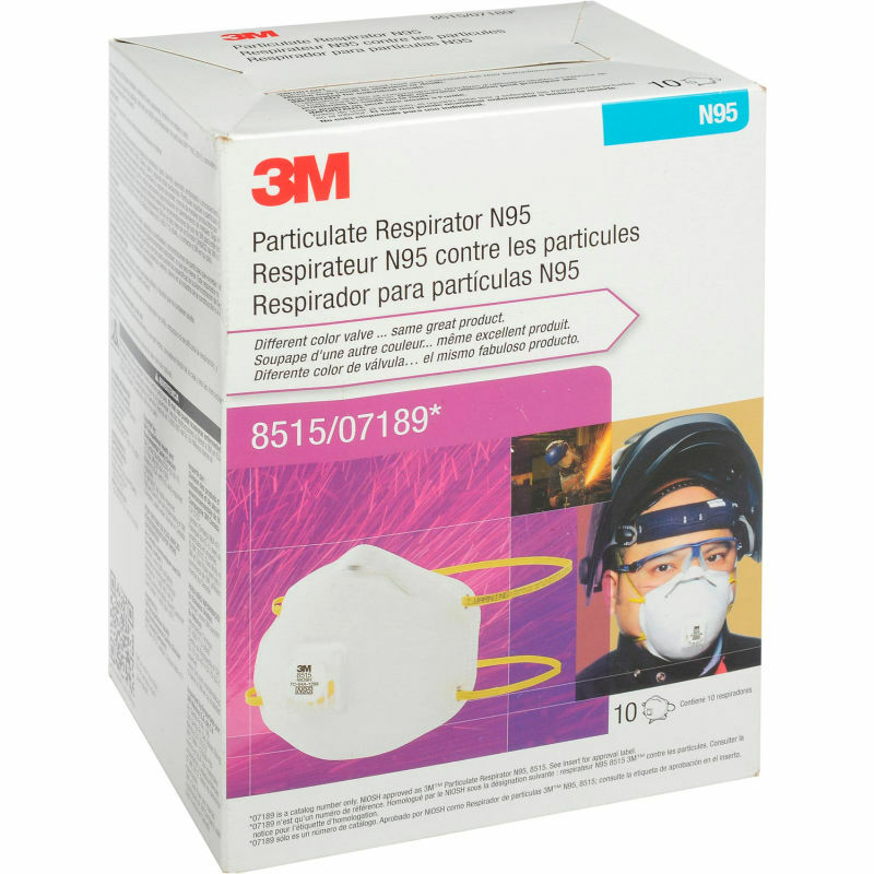 3M 8515 ™ Particulate Welding Respirator /07189(AAD), N95 10 EA / BX Worksite Safety & Industrial Supplies PPE