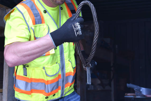 Radians RWG701 glove - cut resistance