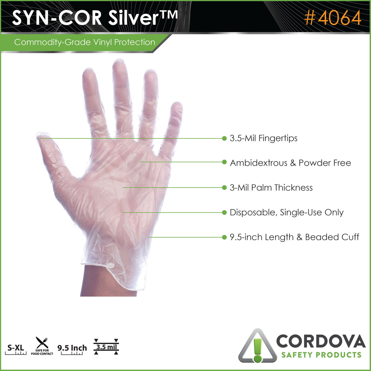 Cordova Syn-cor Ii Silver™ Vinyl, Industrial #4064 - 4064S image 5