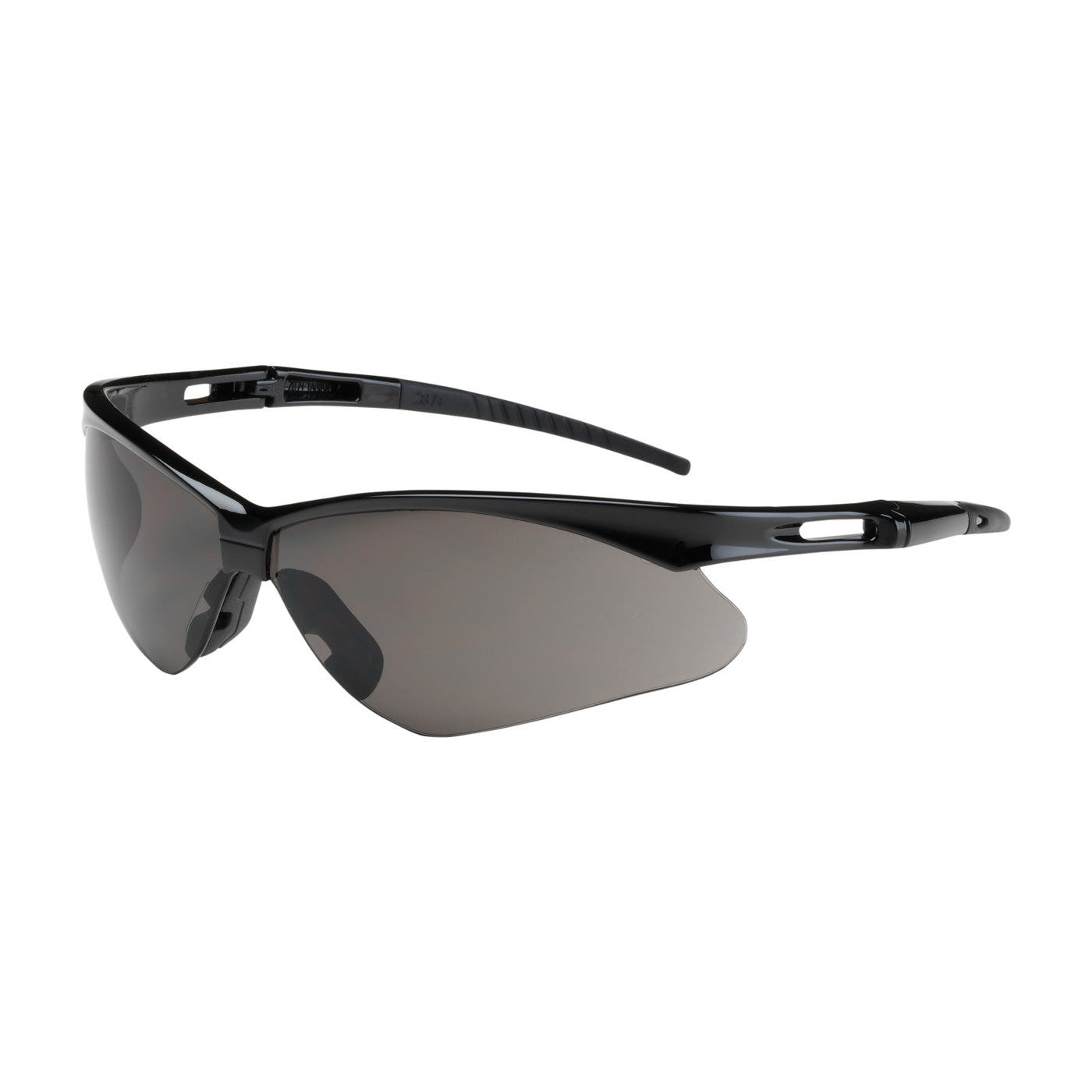 Industrial safety glasses protecting eyes from debris