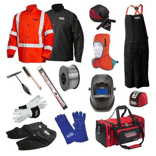 Welding safety accessories used in fabrication work