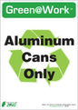 ZING Alum Cans Recycle Eco Label 7X5, 5 Pk - 0028S