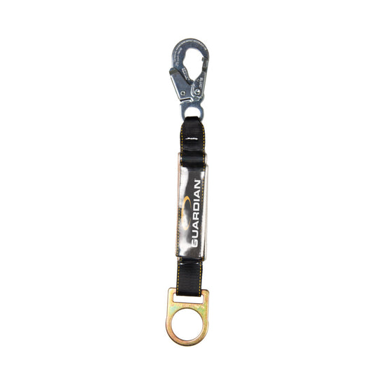 Guardian 01205X - Shock-Absorbing Extension Lanyard - 18 in - manufacturer product image