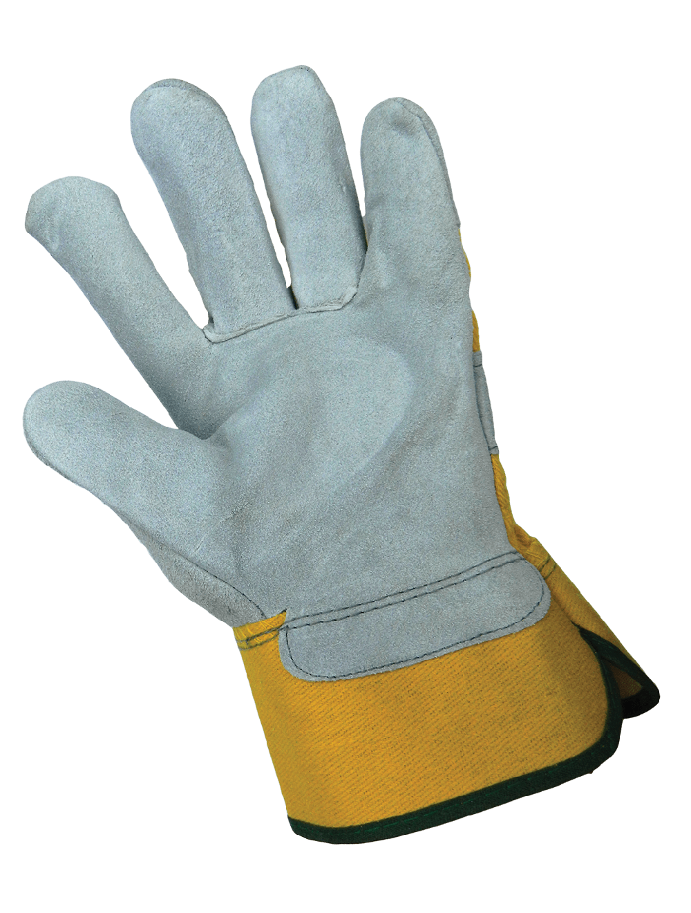 Global Glove - 2190 - Leather Palm Gloves - yellow