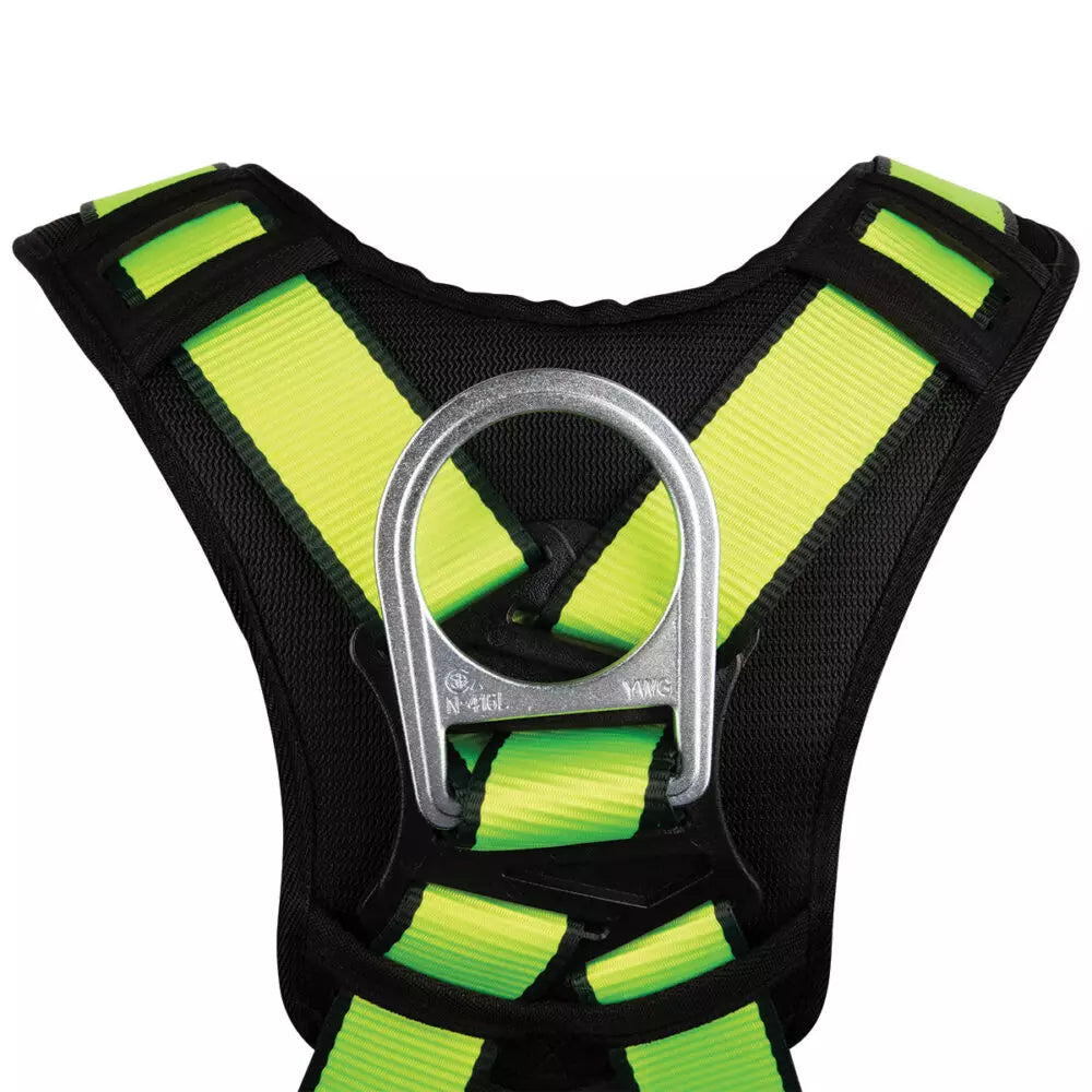 Safewaze 019-1066 PRO Full Body Harness: 3D, MB Chest, FD, TB Legs product image
