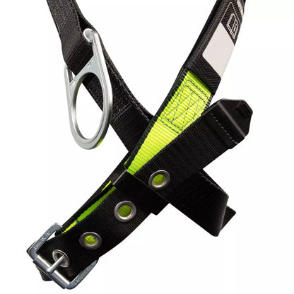 Safewaze 019-1066 PRO Full Body Harness: 3D, MB Chest, FD, TB Legs product image