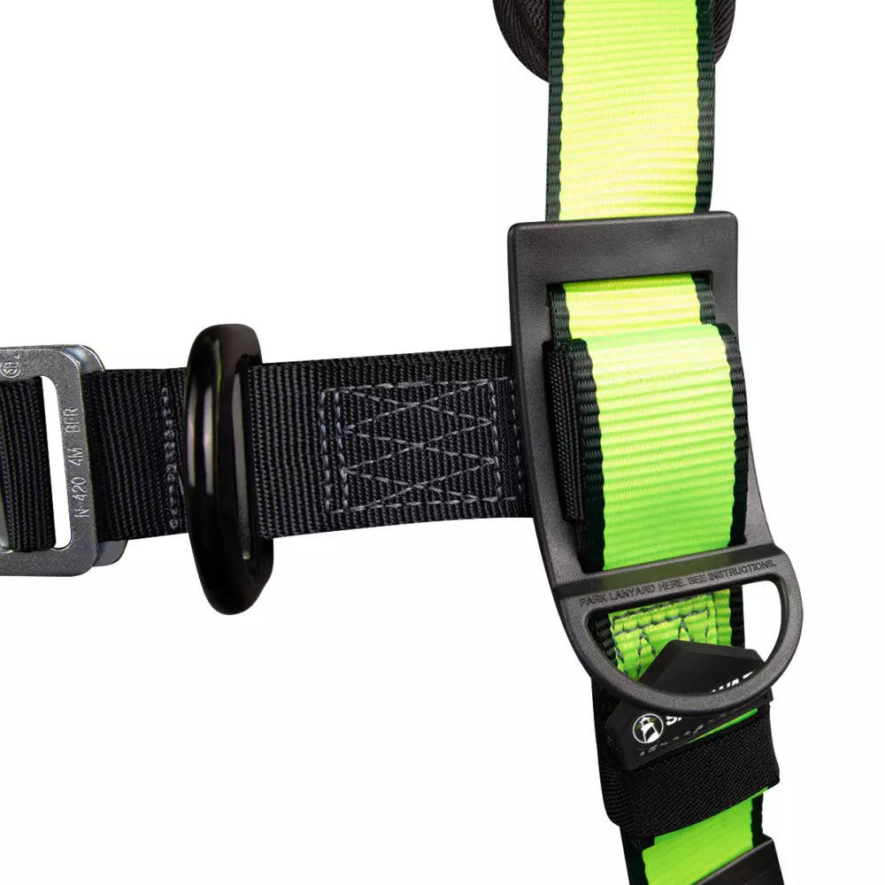 Safewaze 019-1066 PRO Full Body Harness: 3D, MB Chest, FD, TB Legs product image