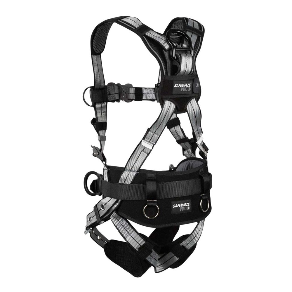 PRO+ Slate Construction Harness: Alu 3D, Alu QC Chest, Alu FD, TB Legs