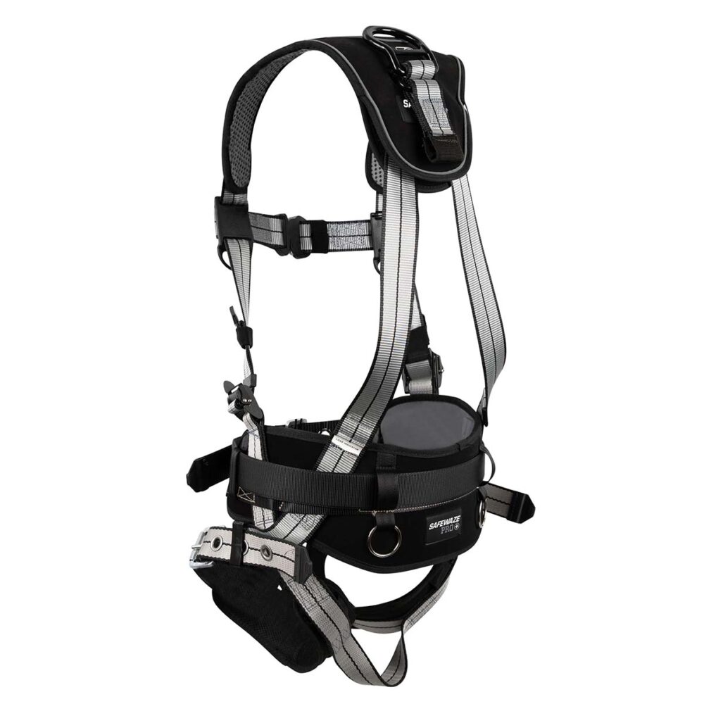 PRO+ Slate Construction Harness: Alu 1D, Alu QC Chest, TB Legs
