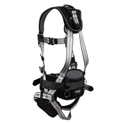 PRO+ Slate Construction Harness: Alu 1D, Alu QC Chest, TB Legs