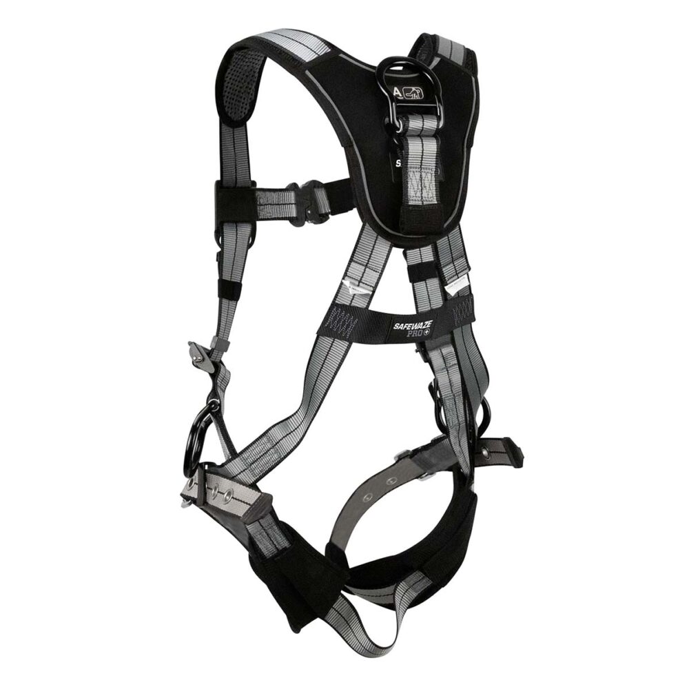 PRO+ Slate Full Body Harness: Alu 3D, Alu QC Chest, TB Legs