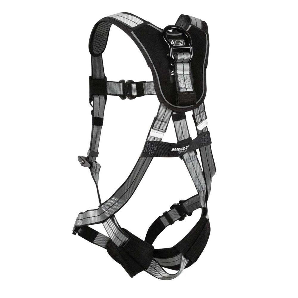 PRO+ Slate Full Body Harness: Alu 1D, Alu QC Chest/Legs