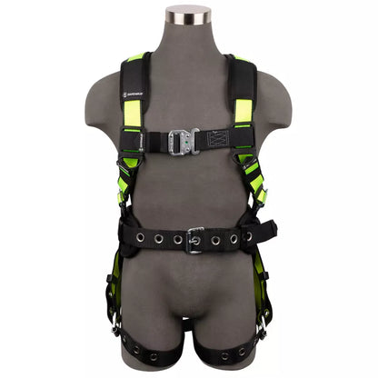 Safewaze 021-1441 PRO Construction Harness: 1D, QC Chest, TB Legs product image