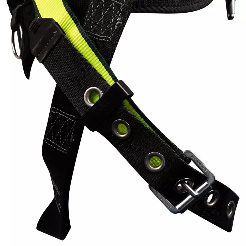 Safewaze 021-1441 PRO Construction Harness: 1D, QC Chest, TB Legs product image