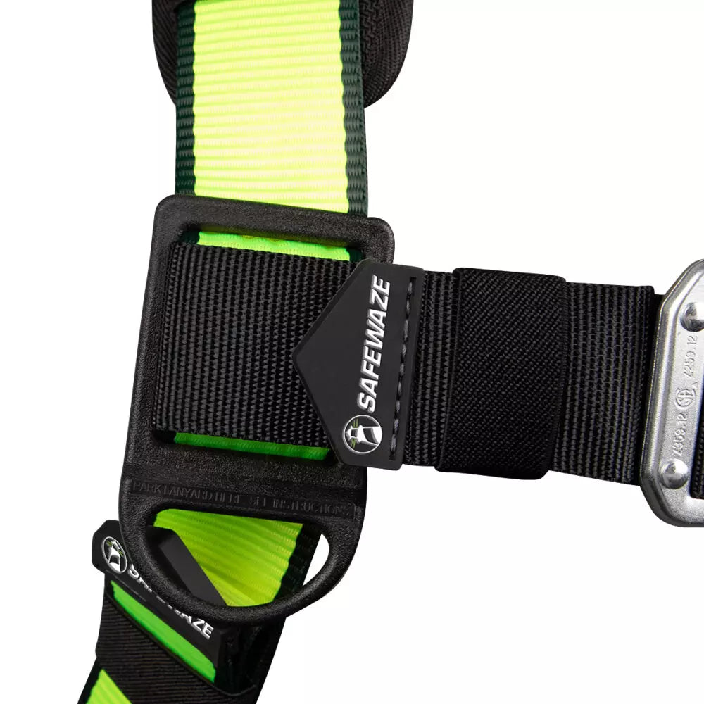 Safewaze 021-1441 PRO Construction Harness: 1D, QC Chest, TB Legs product image