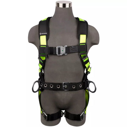 Safewaze 021-1449 PRO Construction Harness: 3D, QC Chest/Legs product image