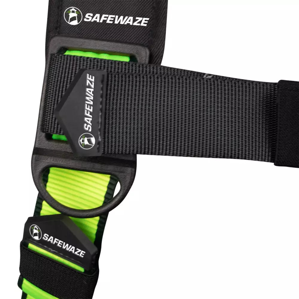Safewaze 021-1449 PRO Construction Harness: 3D, QC Chest/Legs product image