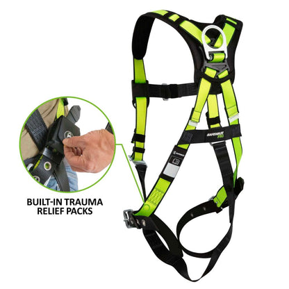 PRO Full Body Harness: 1D, MB Chest, TB Legs, Trauma Relief