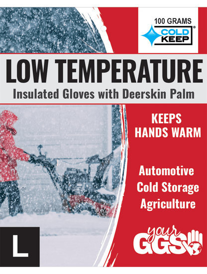 Global Glove - 3300DSIN - Gloves - insulated - gray