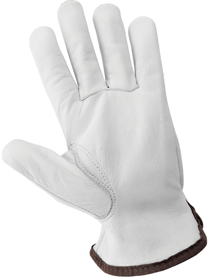 Global Glove - 3200GE - Leather Drivers Gloves - red