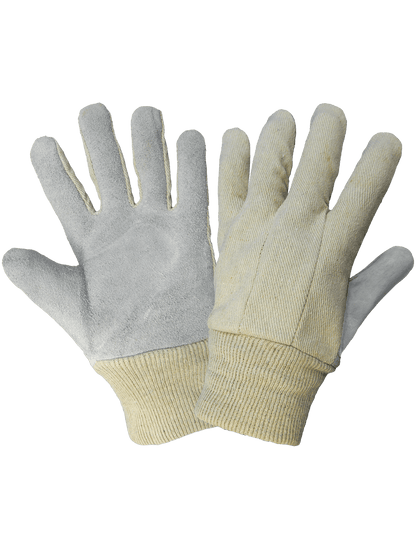Global Glove - 2300KW - Leather Palm Gloves - red
