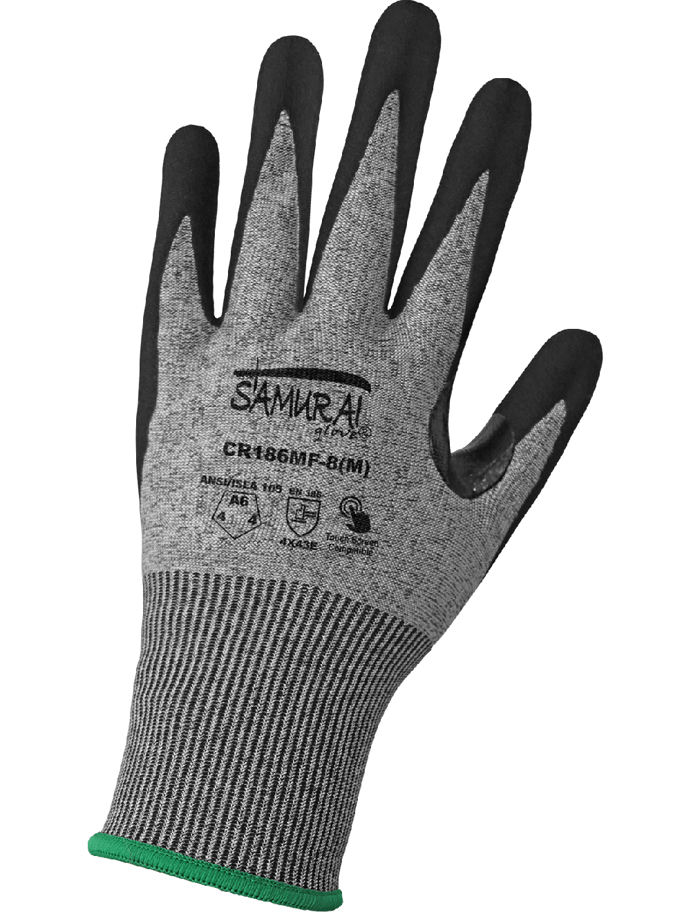 Samurai CR186MF Cut Resistant Gloves - cut level A6 - tan