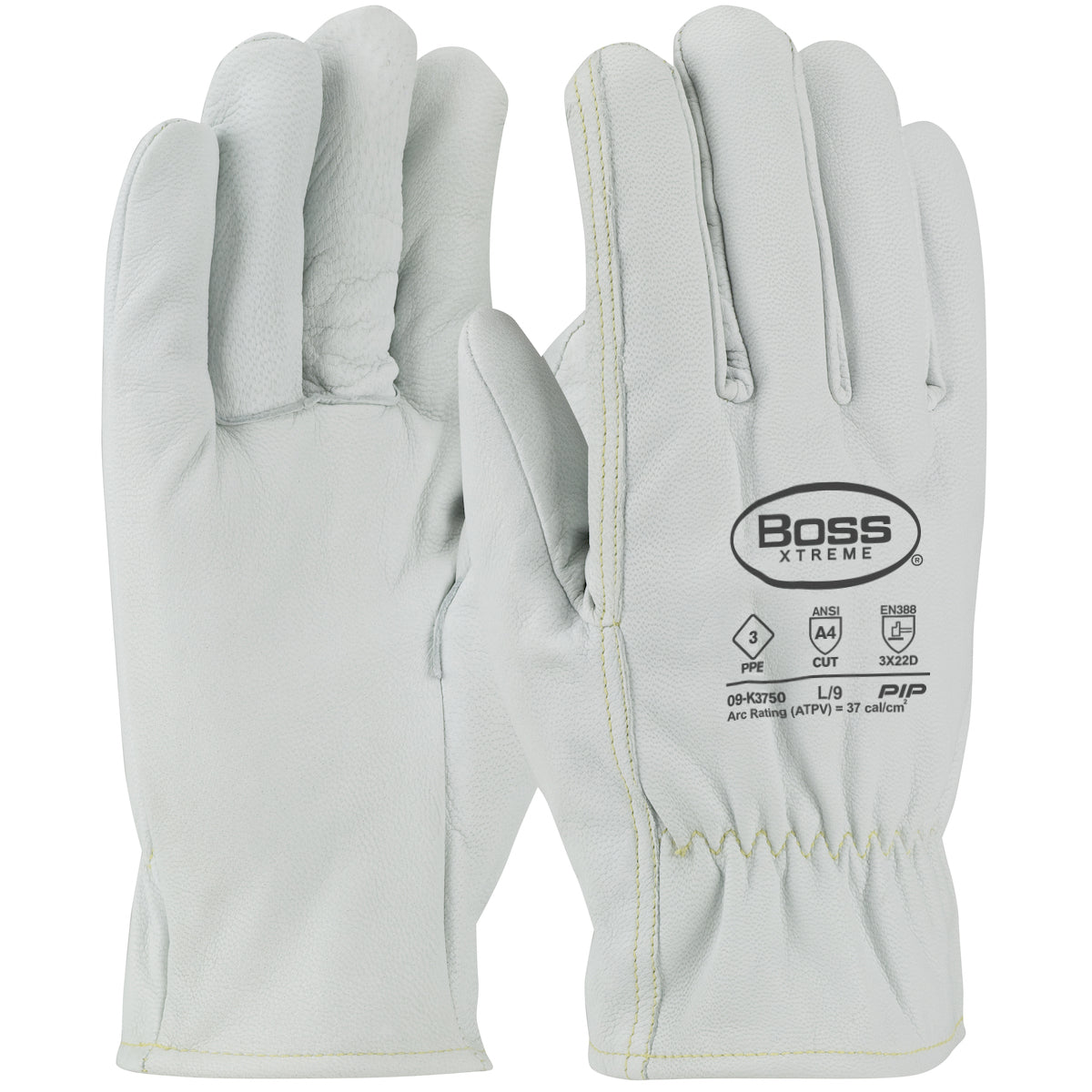 Boss® Xtreme: AR/FR Top Grain Goatskin Leather Drivers Glove