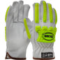 Boss 09-LC650MPW – Premium Top Grain Goatskin Leather Drivers Glove with Engineered Yarn Lining, Hi-Vis Impact Protection and 3M™ C100 Thinsulate™ Insulation