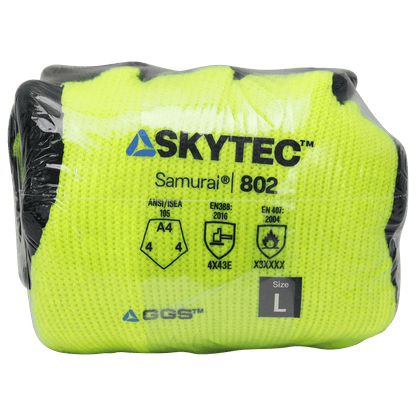 Global Glove 802-VP – Vend-Packed Nitrile Dotted Gloves – ANSI A4 - view 2