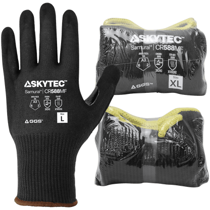 Global Glove CR588MF-VP – Vend-Packed Nitrile Gloves – 13 Gauge – ANSI A3 - view 6