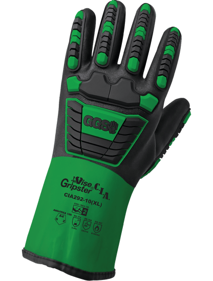 Vise Gripster® C.I.A. - CIA292 - Supported Gloves - cut level A4 - red