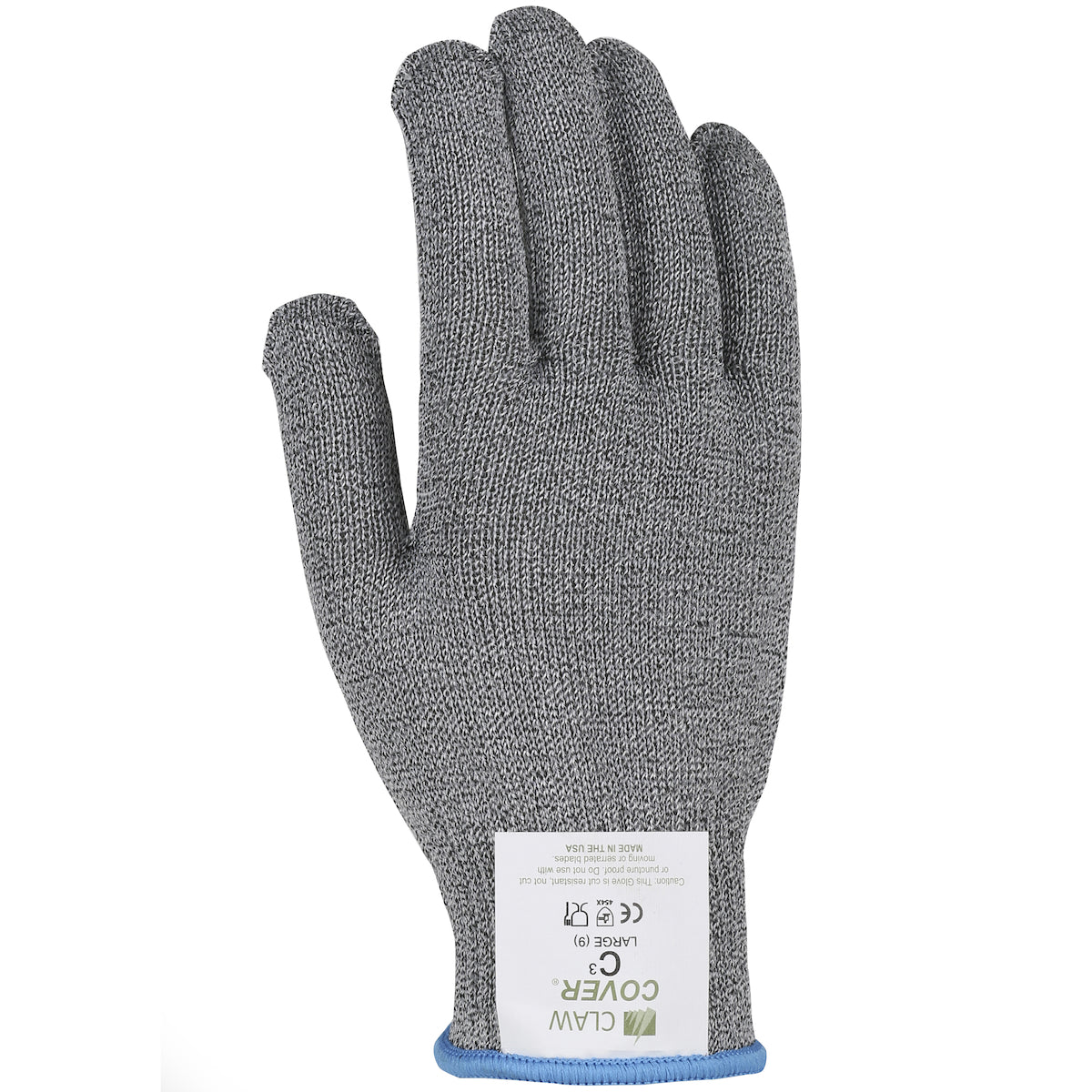 Claw Cover 10-121 – Seamless Knit HPPE / Stainless Steel Blended Glove - Medium Weight
