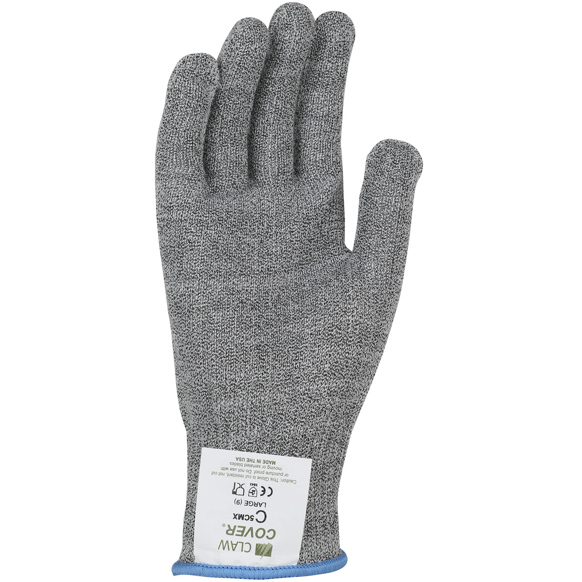 Claw Cover®: Seamless Knit HPPE / Stainless Steel Blended with Sta-COOL® Plating Glove - Medium Weight