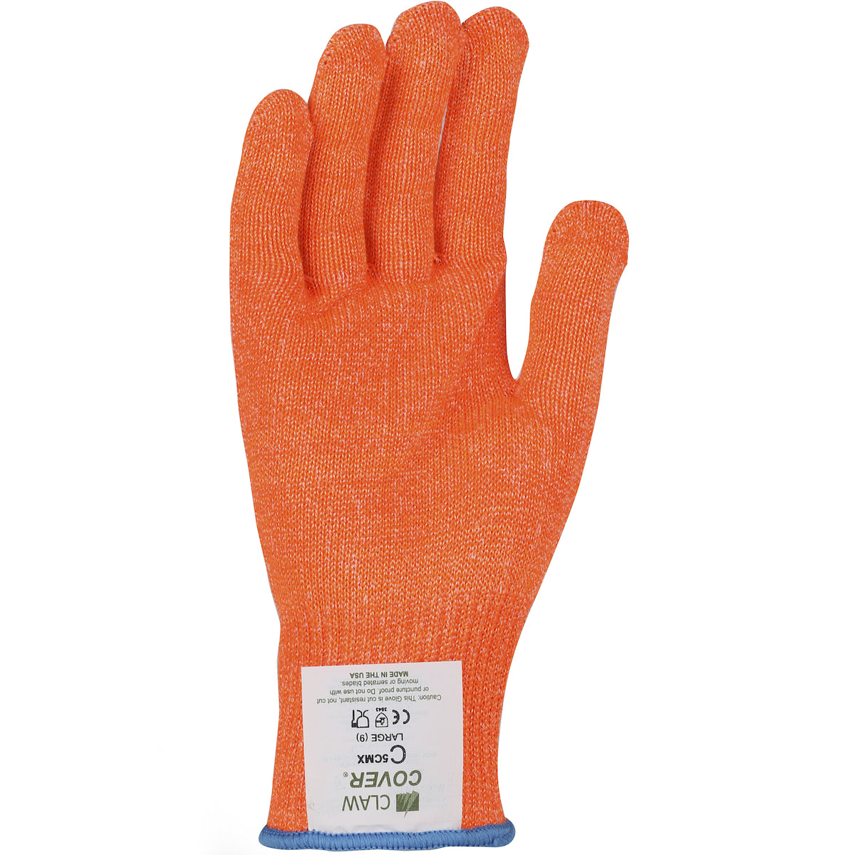 Claw Cover®: Seamless Knit HPPE / Stainless Steel Blended with Sta-COOL® Plating Glove - Medium Weight