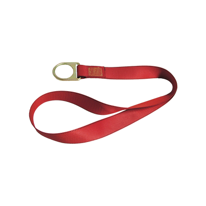 MSA Web Straps and Slings - PointGuard Residential Anchorage Connector Strap w/D-ring, 3'