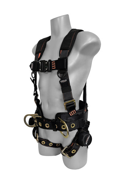 Frontline Fall 100CTB-S Combat Construction Full Body Harness with Tongue Buckle Legs and Trauma Straps 100CTB product image