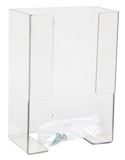 Wall-Mounted PETG Dispenser, Single Slot, Gloves or Lens Towelettes