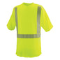 PIP Reflective Apparel 101CT ANSI Type R Class 2 Short Sleeve T-Shirt with Segmented Tape
